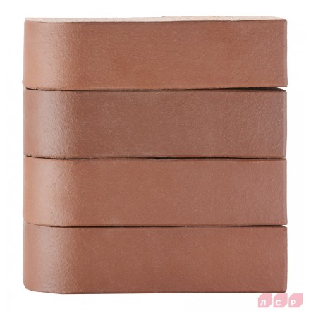 Кирпич лицевой Кирпич лицевой полнотелый коричневый угловой R-60 с доставкой в Иркутске